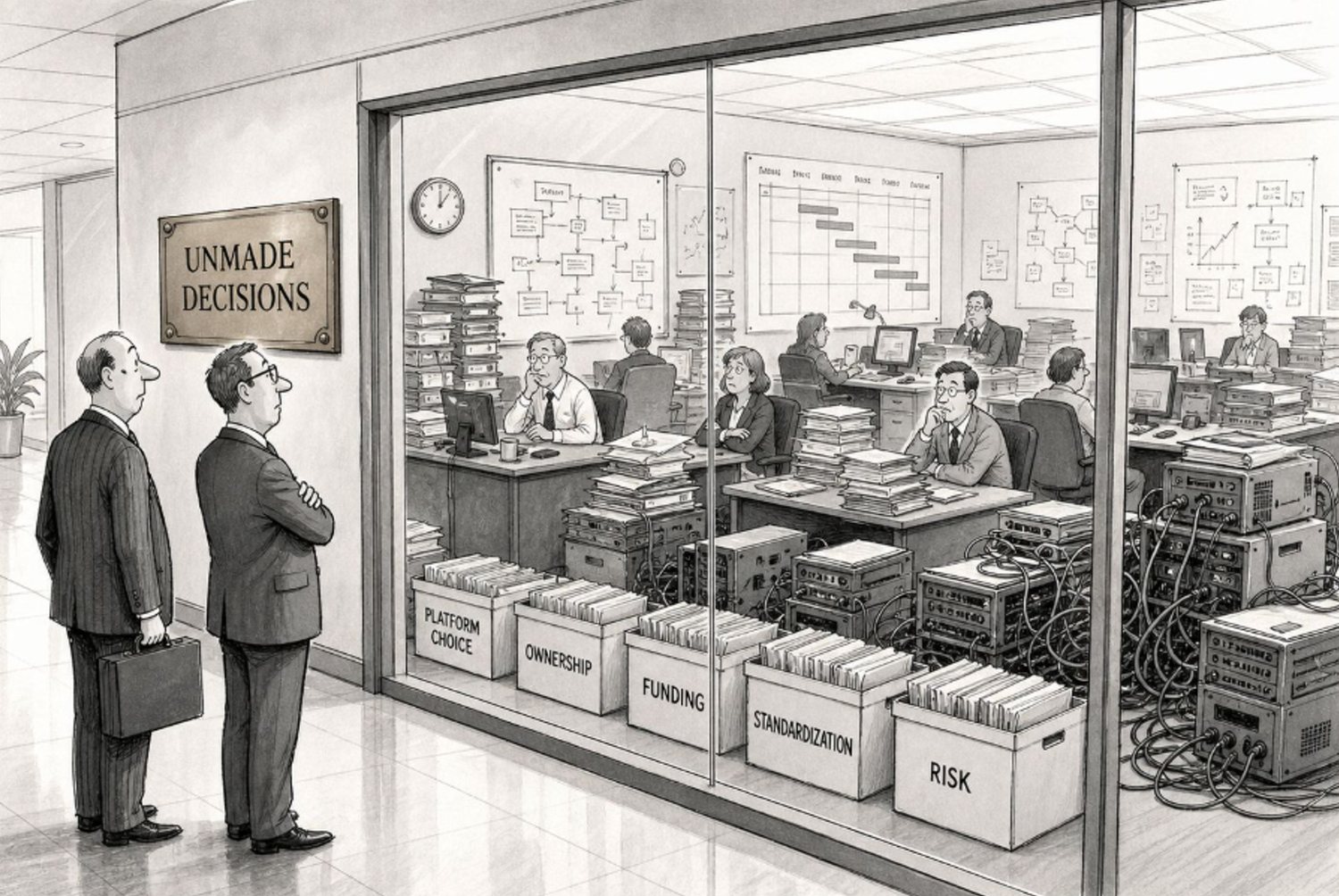 Department of Unmade Decisions